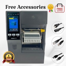 Usado, Impressora de Etiquetas de Transferência Térmica Zebra ZT411 300 dpi Peel Rewind LAN 1 ANO DE GARANTIA comprar usado  Enviando para Brazil