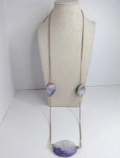 8 geode slice necklace for sale 8 geode slice necklace for sale Pelzer