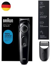 Braun rasierer barttrimmer gebraucht kaufen  Hamburg