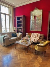 Modern beige seater for sale  LONDON