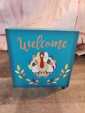 Wooden welcome turkey for sale  Racine