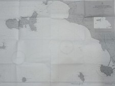 Carta nautica vintage usato  Uscio