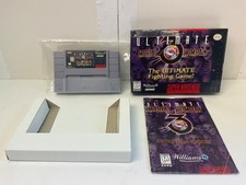 Testado! SNES *Mortal Kombat 3 Ultimate* Super Nintendo Caixa/Manual/Jogo *Completo, usado comprar usado  Enviando para Brazil