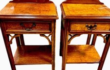 end tables pair burlwood for sale end tables pair burlwood for sale Saint Louis