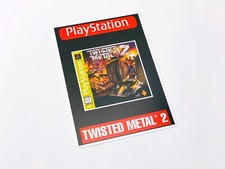 Cartão VIDPro Twisted Metal 2 (Greatest Hits) (PS1) [SOMENTE CARTÃO 5x7] *AUTÊNTICO comprar usado  Enviando para Brazil