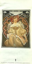 Mucha poster affiche d'occasion  Pau
