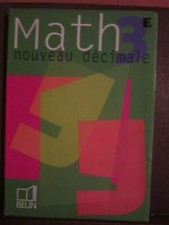 Math nouveau décimale d'occasion  Joinville