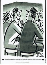 Usado, Publicité Advertising 018  1962  Dessin signé  Peter Arno comprar usado Usado, Publicité Advertising 018  1962  Dessin signé  Peter Arno comprar usado  Enviando para Brazil