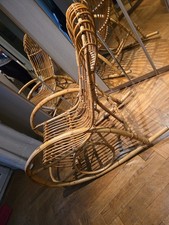 Schaukelstuhl rattan 120x100 gebraucht kaufen  Frankfurt am Main