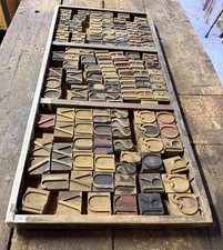 Vintage lot letterpress for sale  HEREFORD