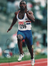 Linford christie signed for sale  INVERNESS