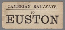 Cambrian railways luggage for sale  TAUNTON