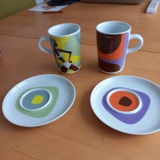 Kaffeebecher untertassen . gebraucht kaufen  Deutschland