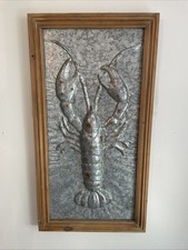 Tin lobster coastal for sale  Greenlawn