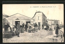 Cpa marans marché usato Cpa marans marché usato  Spedire a Italy