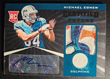 2012 Certificado Future Michael Egnew Prime Rookie Patch Auto/49 Dolphins Patch comprar usado  Enviando para Brazil