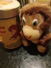 Scimmia peluche barattolo usato  Viterbo