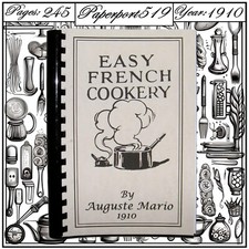 1910 Easy French cookery, containing over 300 economical Recipes 245 Pages comprar usado  Enviando para Brazil