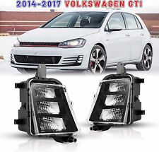 Usado, LED para 2014-2017 Volkswagen Golf VW GTI luzes de neblina lâmpadas de direção claras para-choque comprar usado  Enviando para Brazil