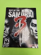 Way Of The Samurai 3 PS3 Playstation 3 somente manual de instruções, usado comprar usado  Enviando para Brazil