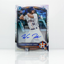 WALKER JANEK - 2025 Bowman - Mini diamante automático - Astros - 30/100 comprar usado  Enviando para Brazil