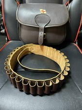 Leather gun slip for sale  PRESTON