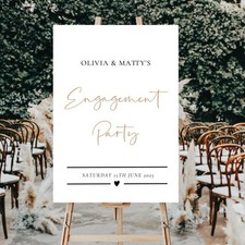 Engagement party personalised for sale  BRIDGNORTH