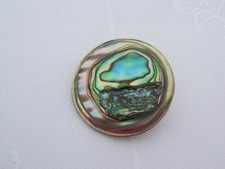 Vintage runde brosche gebraucht kaufen  Karlsruhe