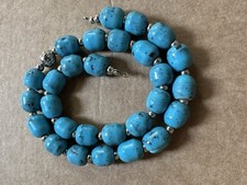 Handcrafted blue ceramic for sale  Taftville