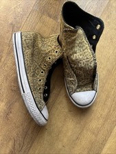 Converse stars leopard for sale  FAVERSHAM