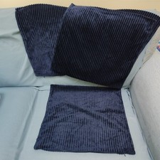 Navy cushion covers for sale  BELFAST