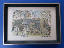 Vintage painting church for sale  CHESHAM