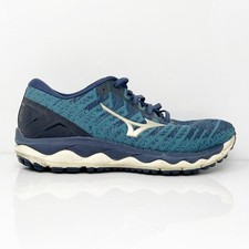 Tênis de corrida Mizuno masculino Wave Sky 4 Waveknit 411220 5P5P azul tamanho 9 comprar usado  Enviando para Brazil