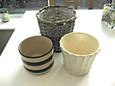 Plant pots ceramic for sale  HAMPTON