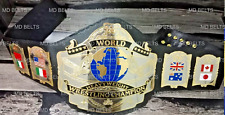 Cinto réplica Hulk Hogan 86 World Heavyweight Wrestling Championship latão 2 mm comprar usado  Enviando para Brazil