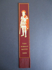 Leather bookmark bath for sale  NORWICH