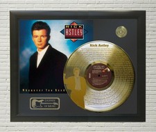 Usado, Rick Astley - Never Gonna Give You Up Framed Legends Of Music LP Display Gravado comprar usado  Enviando para Brazil
