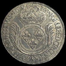 écu palmes 1694 d'occasion  Flesselles