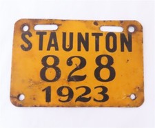 1923 staunton virginia for sale  Weyers Cave