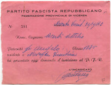 Rsi pfr federazione usato  Roma
