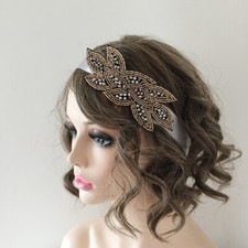 Beaded crystal flapper for sale  BRISTOL