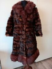 Cappotto pelliccia vera usato  Roma