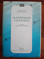Costituzione sue leggi usato  Castelsilano