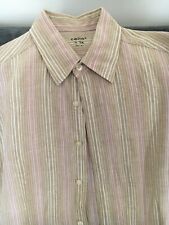 Chemise beige rayée d'occasion  Cervione