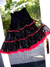 Black red crinoline for sale  Fraser