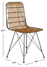 Safavieh minerva wicker for sale  Whitestown