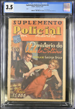 1937 DETECTIVE FICTION WEEK #658 CGC 3.5 POLPA BONDAGE MAIS BEM CLASSIFICADA BRASIL comprar usado  Enviando para Brazil