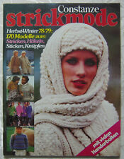 Constanze strickmode 1978 gebraucht kaufen  Wingst