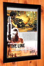 Spec Ops The Line PS3 Xbox 360 raro pequeno pôster promocional/página de anúncio emoldurada comprar usado  Enviando para Brazil