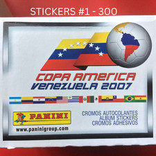 2007 PANINI CONMEBOL COPA AMERICA VENEZUELA - ESCOLHA E ESCOLHA SEUS ADESIVOS 1-300, usado comprar usado  Enviando para Brazil